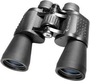 Barska X-Trail 10x50mm Binoculars – Long Range Viewing, Fully Coated Optics, BK-7 Prisms, Rubber Armor for Hunting, Birding & Sports