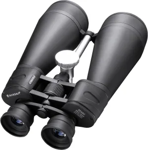 BARSKA X-Trail 30x80 Binocular w/ Braced-in Tripod Adapter, Black