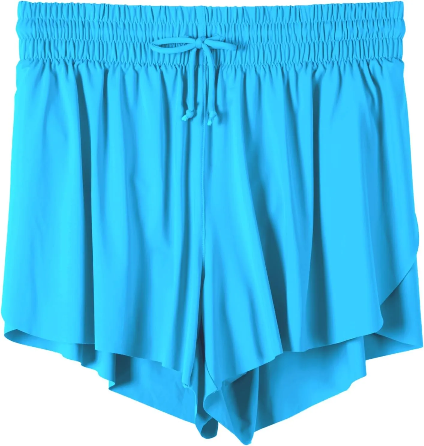 Beautikini Period Swim 2-in-1 Shorts Menstrual Leakproof Bathing Suit Bottoms Flowy Athletic Skirt for Teen Girls