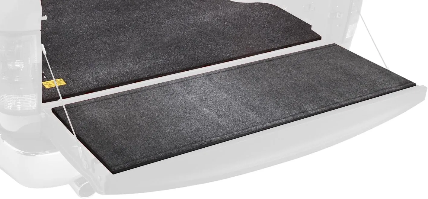 Bedrug Tailgate Mat | 2004 - 2014 Ford F-150 w/out factory stepgate, Charcoal Grey, 1 pc. | BMQ04TG