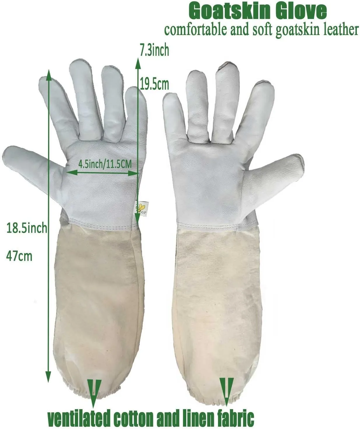 Bee Suit for Men Women Sting Proof, Polycotton Beekeeping Suit Beekeeper Costume&with Glove &Ventilated Hood, Multi-Size Bee Outfit for Backyard