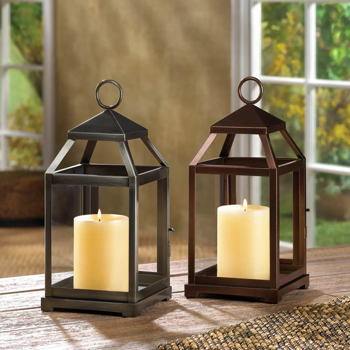 Best deal BRONZE CANDLE LANTERN Limited offer CONTEMPORARY