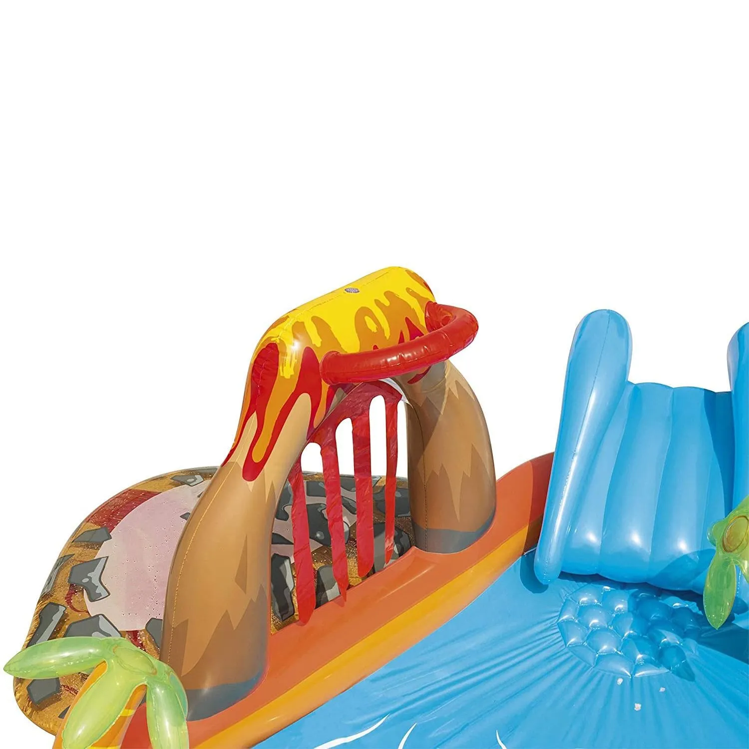 Bestway Sea Life Lava Lagoon Inflatable Play Center for Kids 2.65 x 2.65 x 1.04m