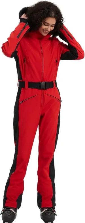 BGX Bluemagic Women Ski Suit One Piece Snowsuit Snowboard Slim Fit Insulated Jumpsuit Waterproof Windproof Winter Sports Warm