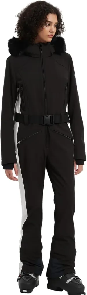 BGX Bluemagic Women Ski Suit One Piece Snowsuit Snowboard Slim Fit Insulated Jumpsuit Waterproof Windproof Winter Sports Warm