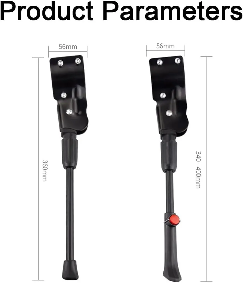 Bike Kickstand for Wilier Triestina Filante SLR 2020, Adjustable Bicycle Kickstand, Suit Mountain Bike, Concealed Spring-Loaded Latch, Aluminum Rear Side Bicycle Stand,A