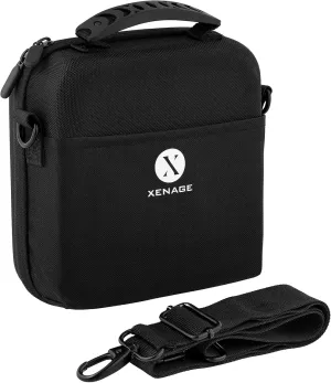 Binocular Case with Heavy-Duty Water-Resistant Hard EVA Cover (7x7x2.5”) Carry Handle, and Carrying Strap for Hiking, Hunting, Backpacking, Outdoor Travel, Rugged and Compact Cover