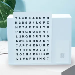 Binocular Vision Function Training Alphabet, Eye Vision Training Alphabet Card, Myopia Eye Fatigue Prevention, Large and Small Distance Lens Exercise Chart