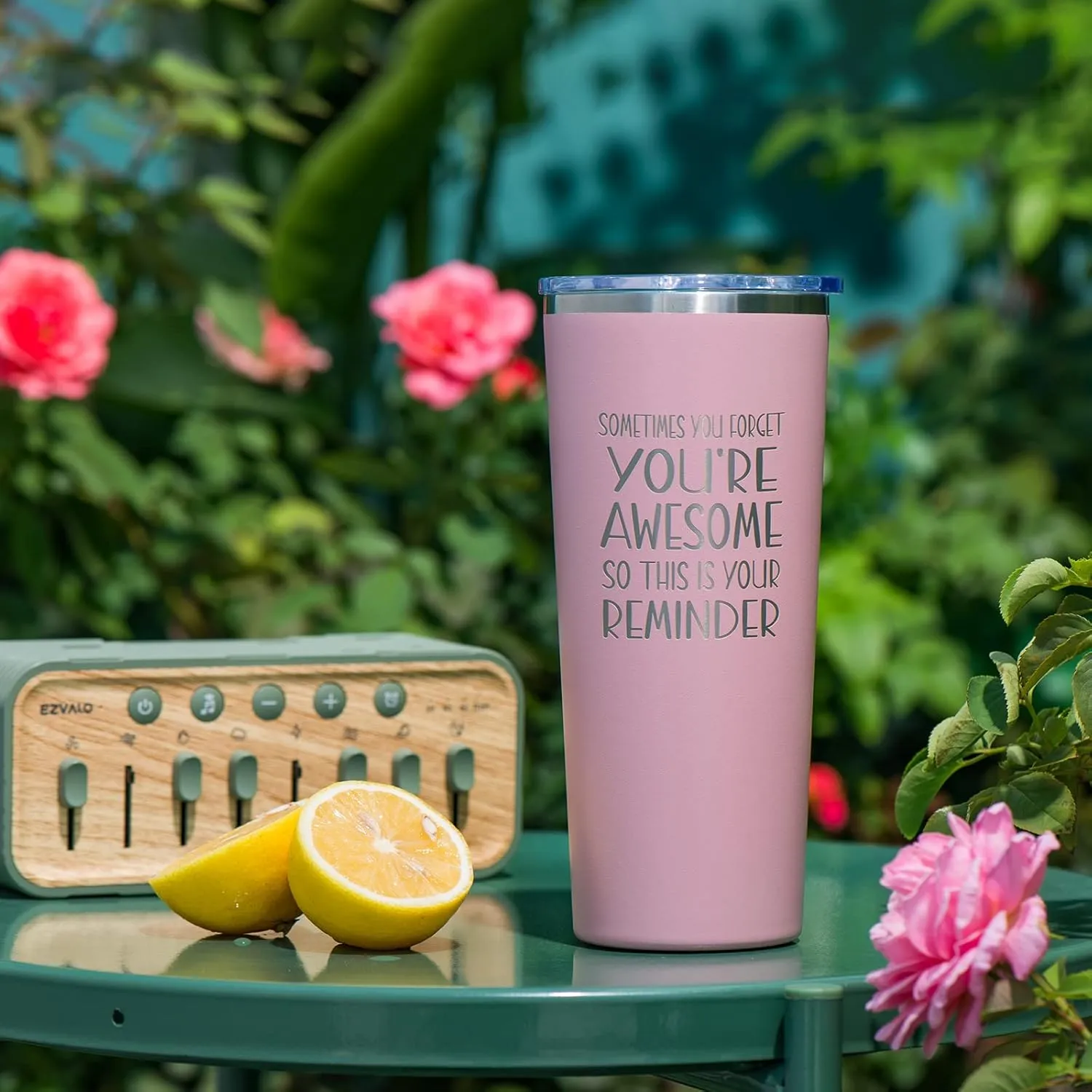 Birthday Gift for Women Friends Female, Thank You & Inspirational Gifts, Birthday Presents for Friend,Her,Coworker,Employee-22 Oz Stainless Steel Tumbler