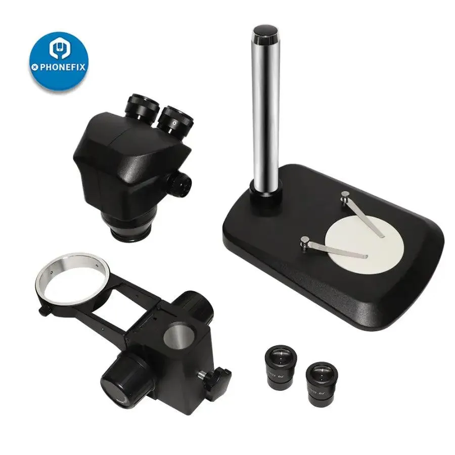 Black Simul Focal Binocular Stereo Big Table Stand Microscope Head
