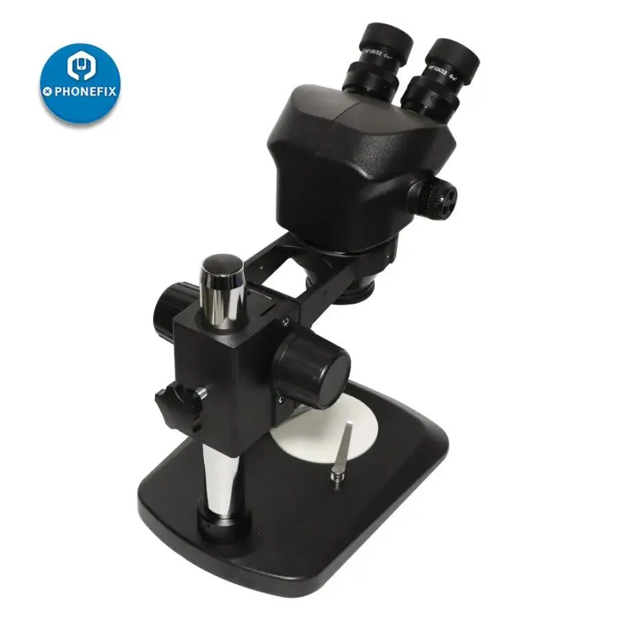 Black Simul Focal Binocular Stereo Big Table Stand Microscope Head