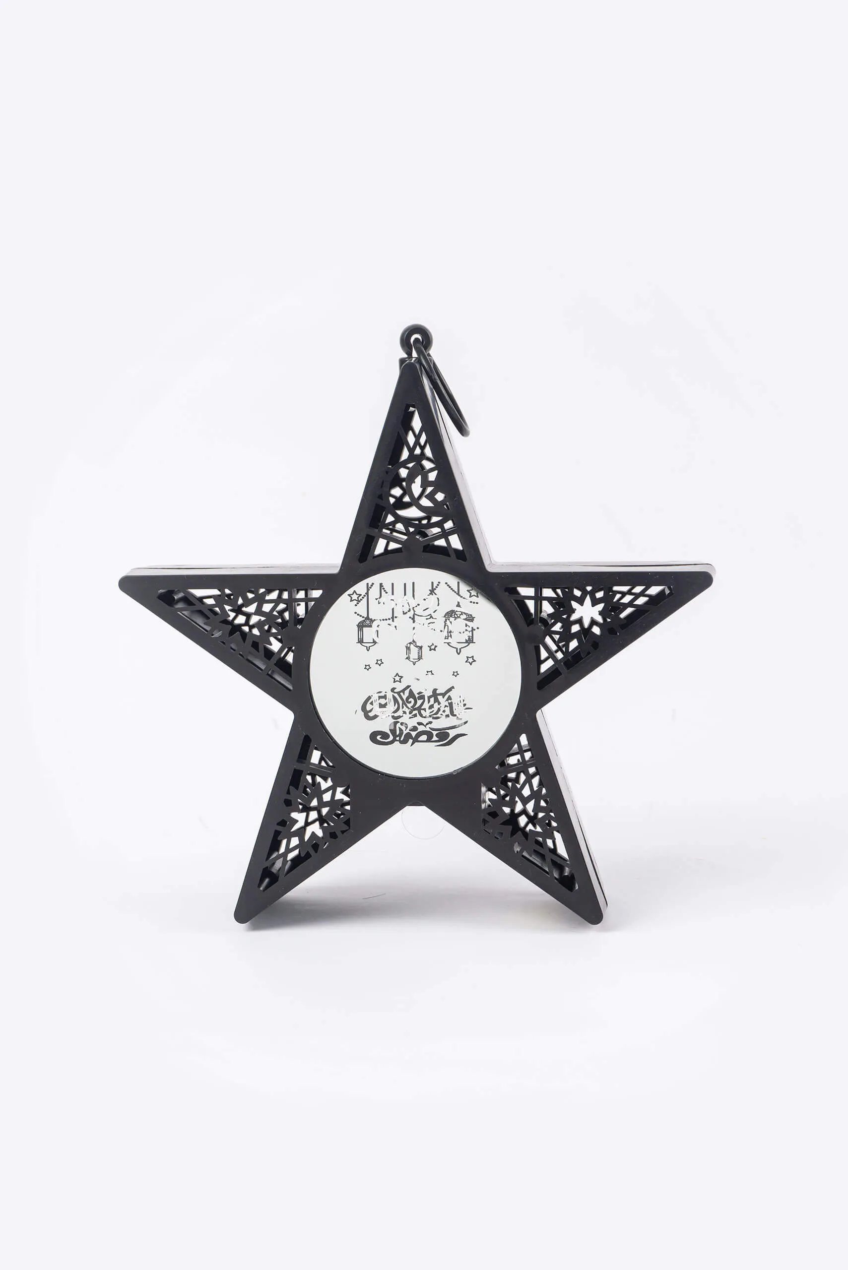 Black Star LED Ornament Light