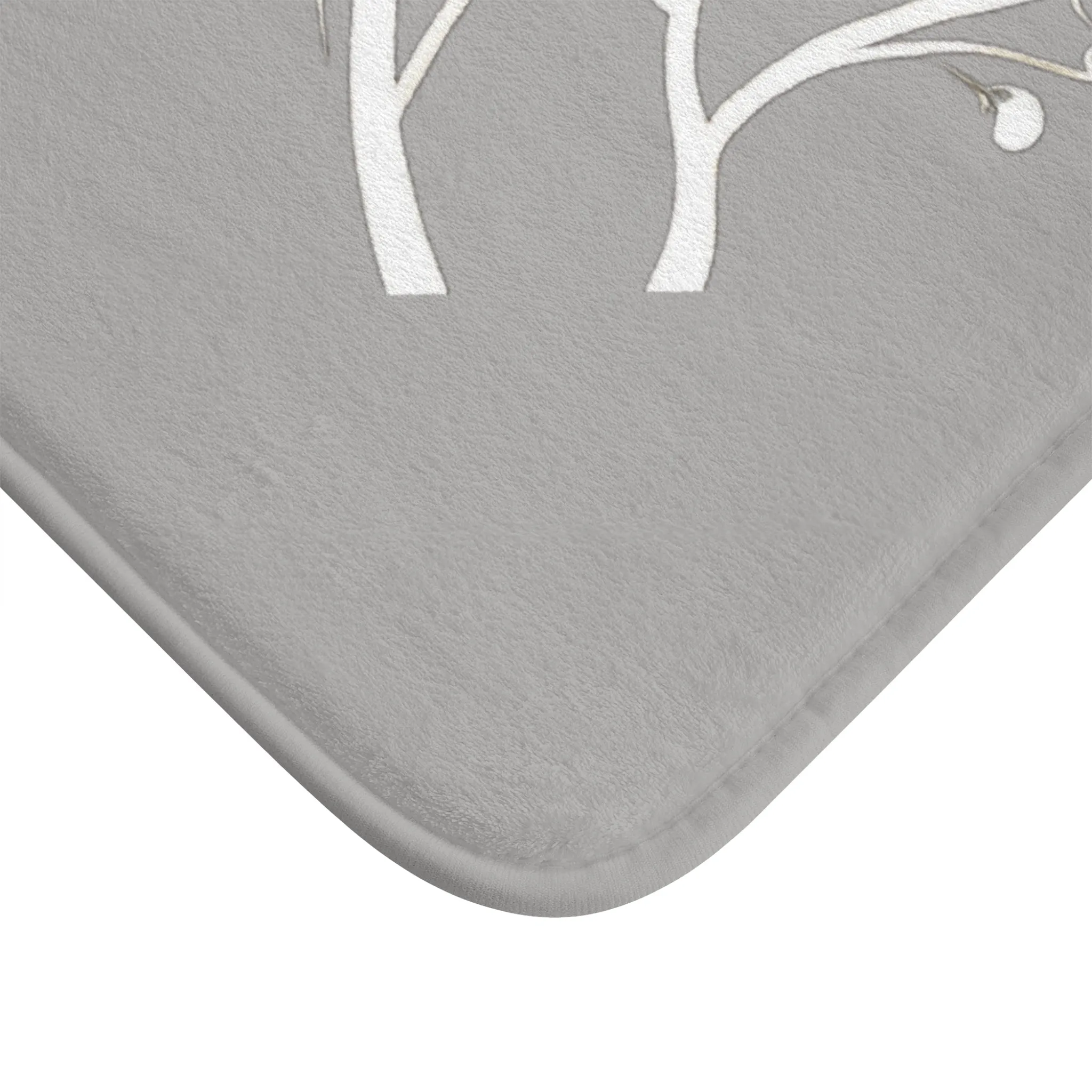 Blossom Whispers Memory Foam Bath Mat