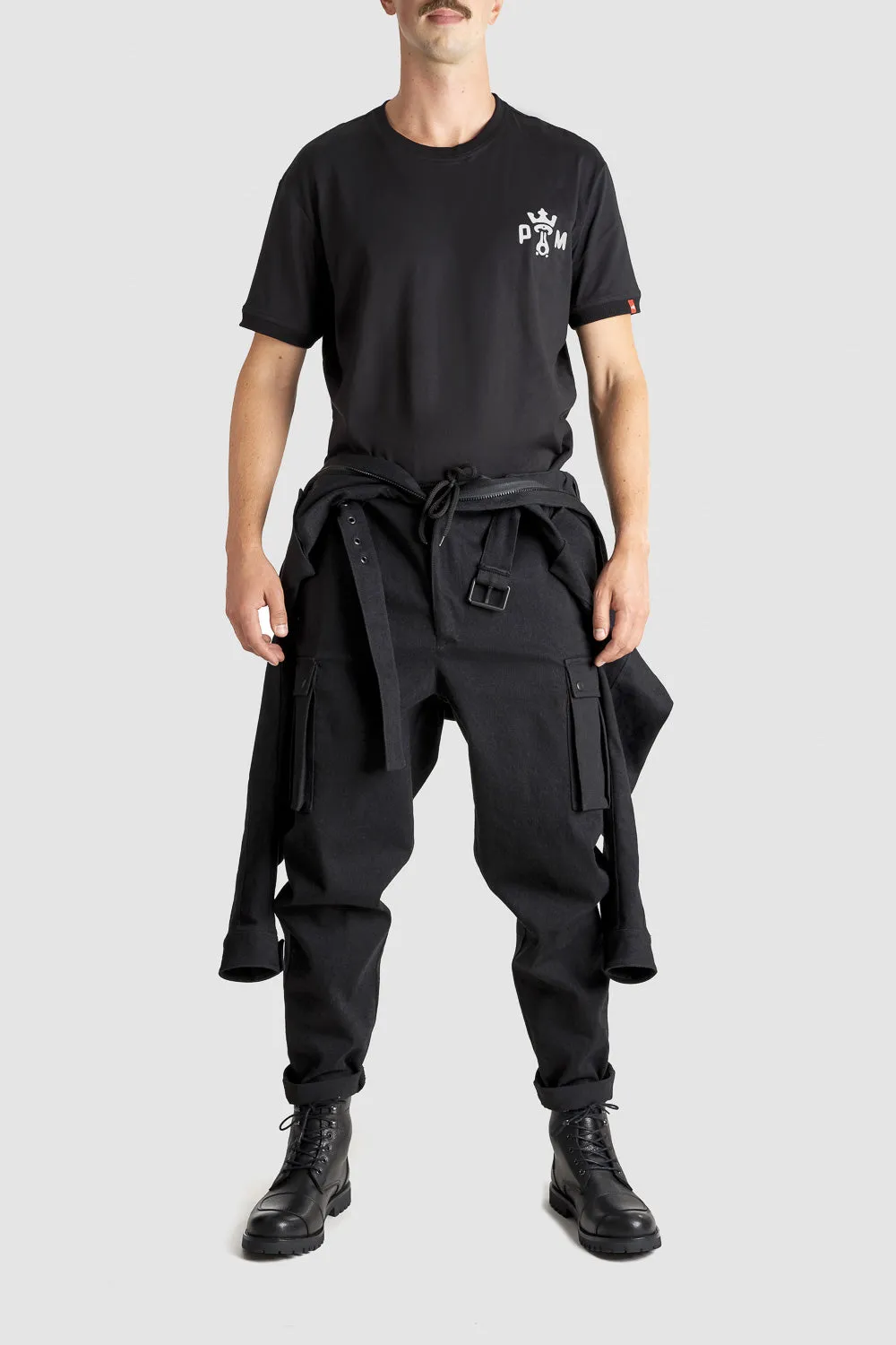 BRAT SUIT BLACK – One-Piece Overall Suit From Comfort-Stretch CORDURA® Denim