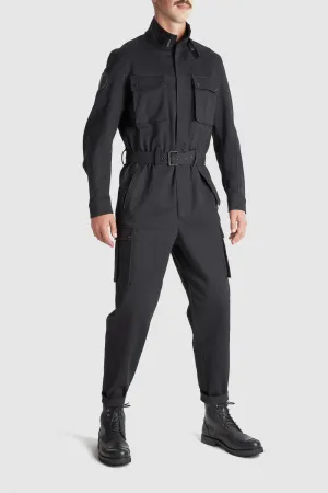 BRAT SUIT BLACK – One-Piece Overall Suit From Comfort-Stretch CORDURA® Denim