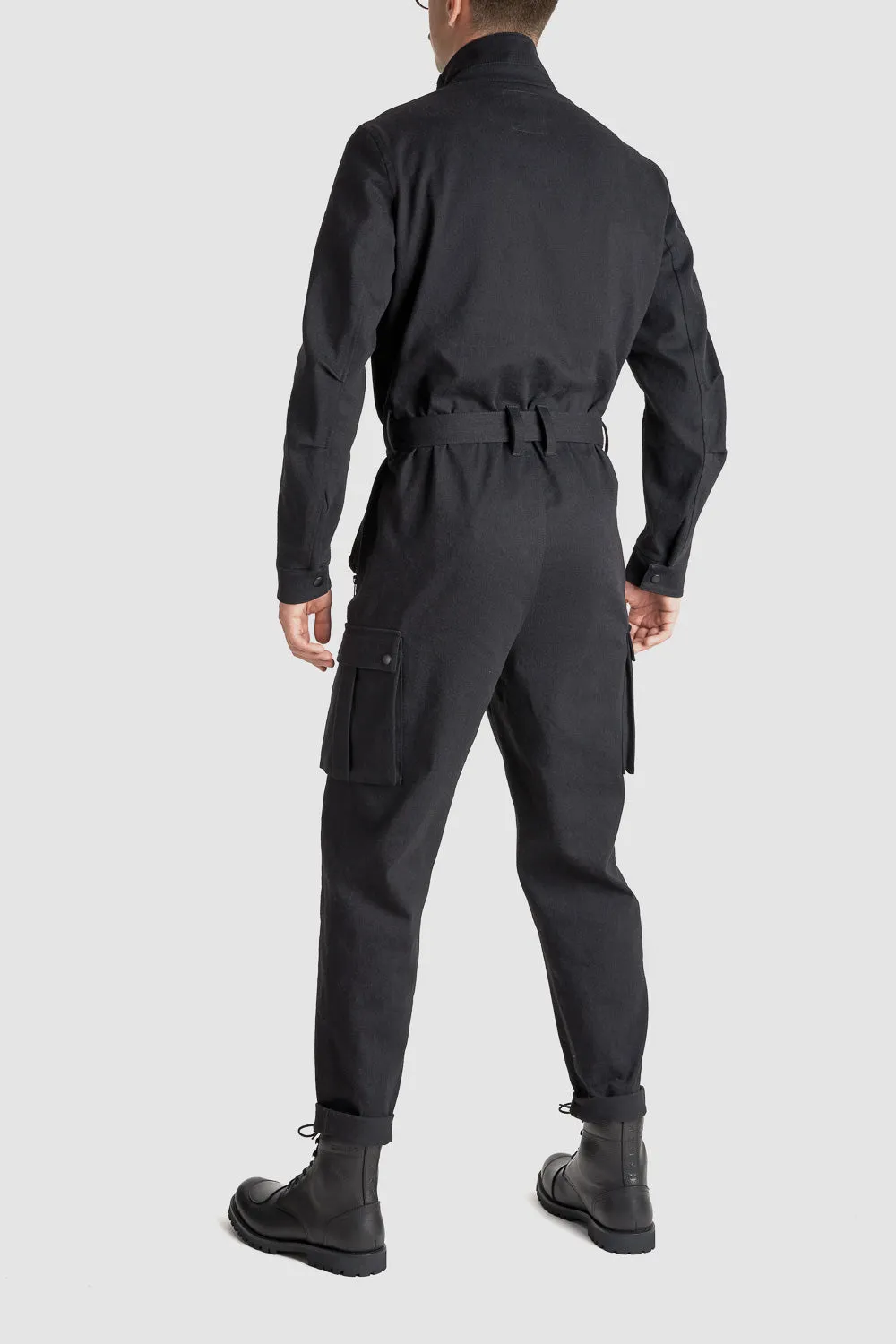 BRAT SUIT BLACK – One-Piece Overall Suit From Comfort-Stretch CORDURA® Denim