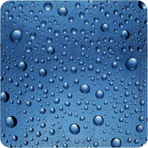 Bubble Shower Stall Mats - Marine Blue (21.7x21.7in)