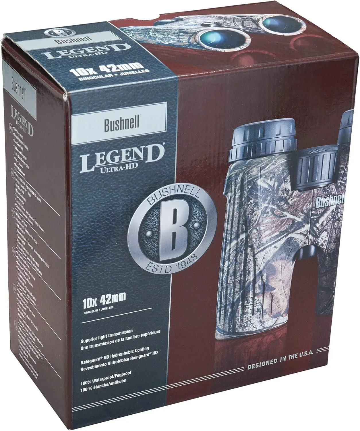 Bushnell Legend Ultra HD Roof Prism Binocular