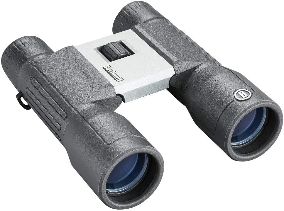 Bushnell PowerView 2 Binoculars, High-Definition Binoculars with Multi-Coated Lenses, Durable Aluminum Alloy Chassis, Wide Field of View, Ideal for Wildlife Observation, Hiking and Sporting Events