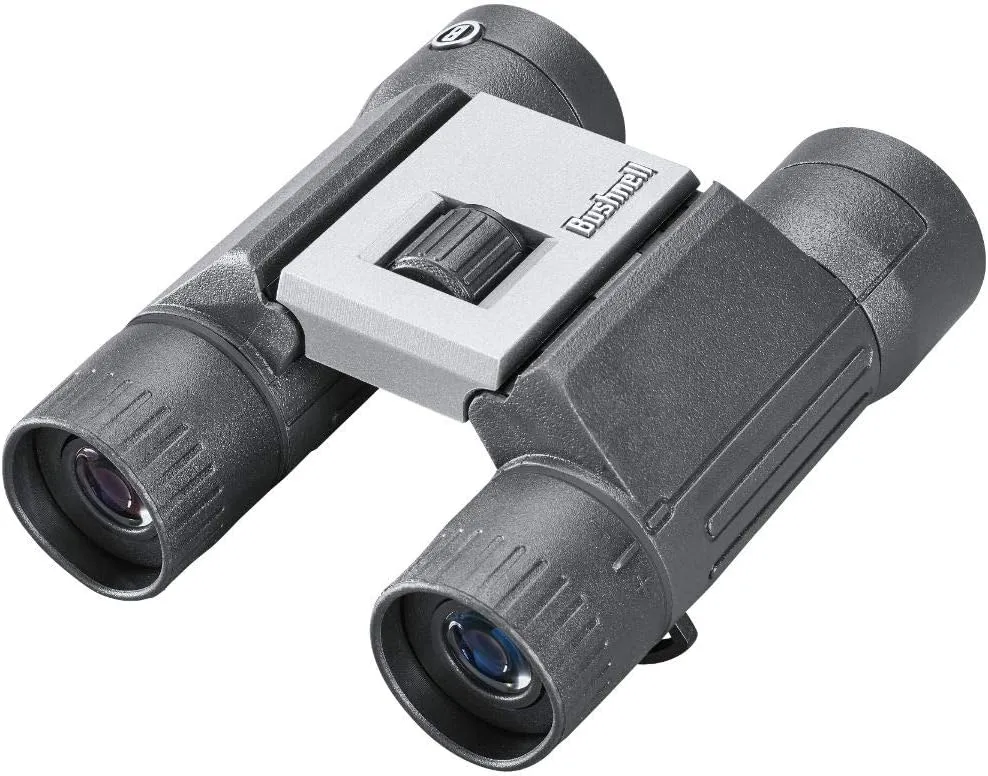 Bushnell PowerView 2 Binoculars, High-Definition Binoculars with Multi-Coated Lenses, Durable Aluminum Alloy Chassis, Wide Field of View, Ideal for Wildlife Observation, Hiking and Sporting Events