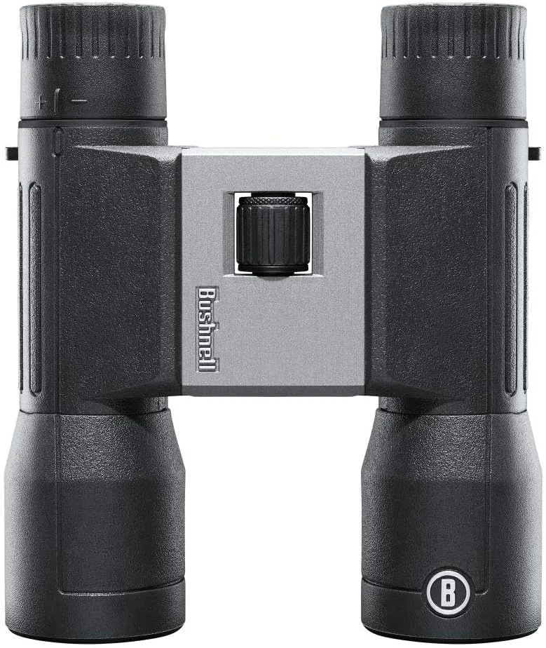 Bushnell PowerView 2 Binoculars, High-Definition Binoculars with Multi-Coated Lenses, Durable Aluminum Alloy Chassis, Wide Field of View, Ideal for Wildlife Observation, Hiking and Sporting Events