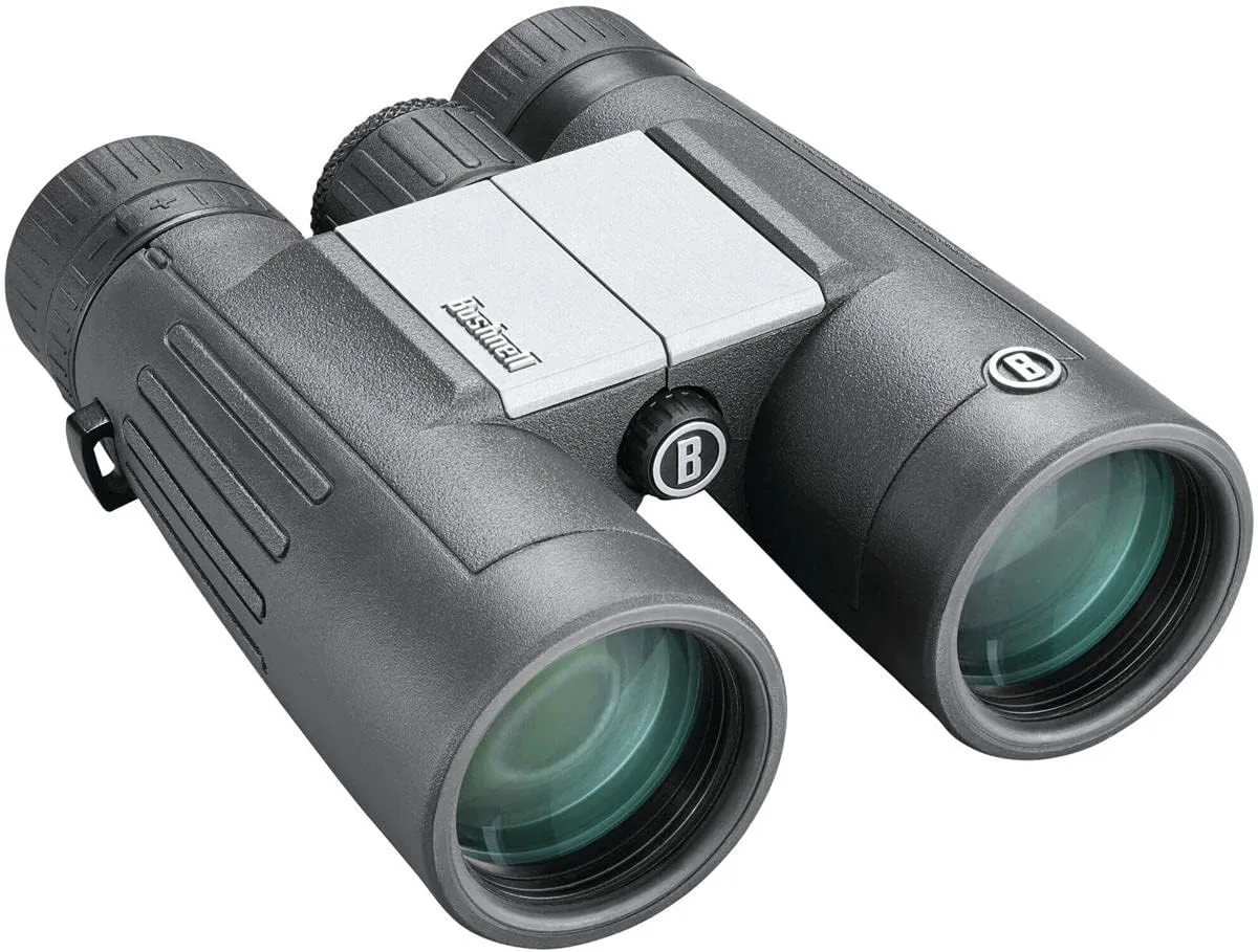 Bushnell PowerView 2 Binoculars, High-Definition Binoculars with Multi-Coated Lenses, Durable Aluminum Alloy Chassis, Wide Field of View, Ideal for Wildlife Observation, Hiking and Sporting Events