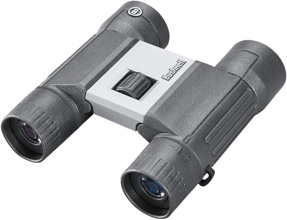 Bushnell PowerView 2 Binoculars, High-Definition Binoculars with Multi-Coated Lenses, Durable Aluminum Alloy Chassis, Wide Field of View, Ideal for Wildlife Observation, Hiking and Sporting Events
