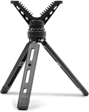 BZTAC Portable Rifle & Pistol Shooting Rest - All Aluminum Compact Mini Rapid Pocket Shooting Stick Stand with 360 Rotation V Yoke Holder