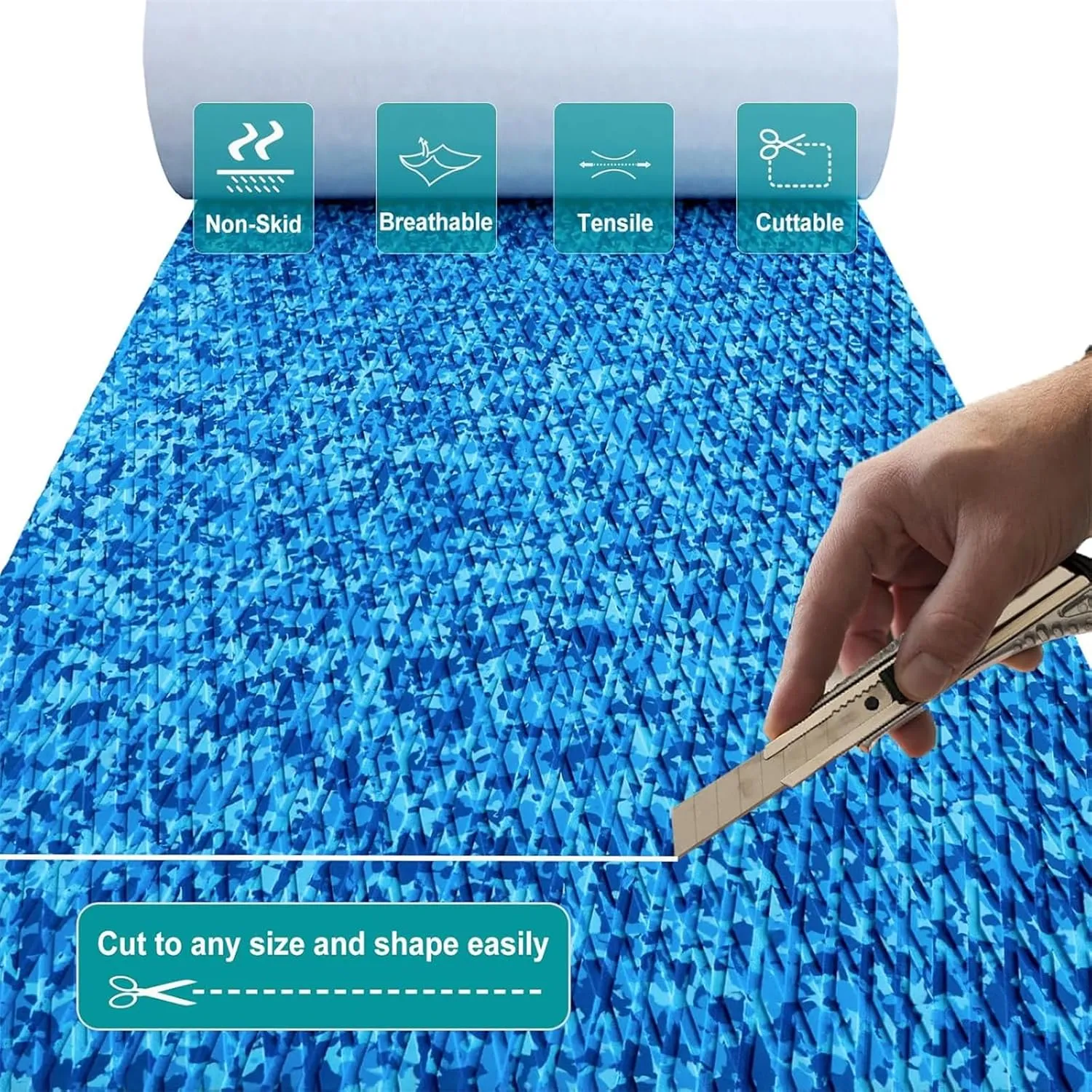 Camouflage Boat Flooring, EVA Foam Boat Decking