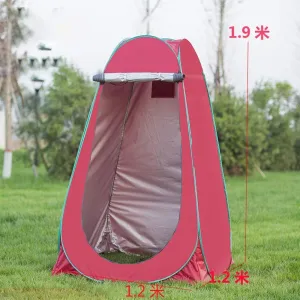 Camping Tent Pop Up Privacy Tent – Instant Portable Outdoor Shower Tent, Camp Toilet, Changing Room, Rain Shelter with Window – for Camping and Beach – Easy Set Up