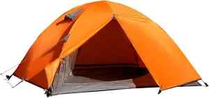 Camping Tent Portable Waterproof Instant Camping Tent with 1-Minute Setup Lightweight Tent for Camping Beach Outdoor Travel Backyard