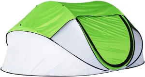 Camping Tunnel Tents with Panoramic Skylight Automatic Instant Pop-Up Tents 5-6 Person, Ventilated Breathable and Sunscreen