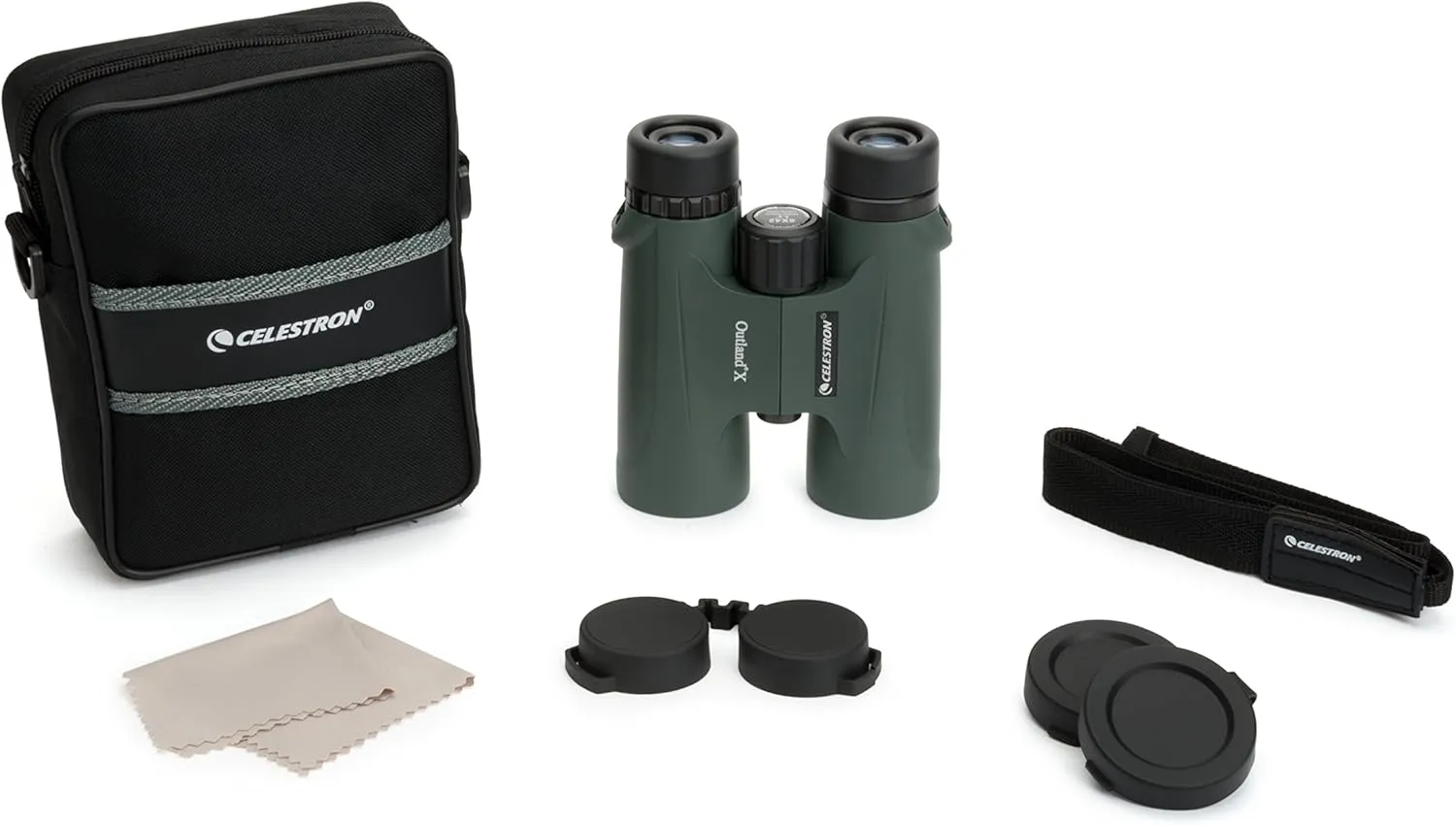 Celestron 71344 Outland X 8x42 Binocular (Green)