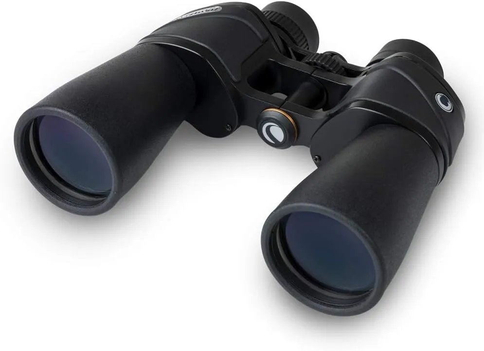 Celestron 72254 Ultima 10 x 50 Porro Prism Binocular, Fully Multi-Coated Lens, BaK-4 Prism Glass, Black