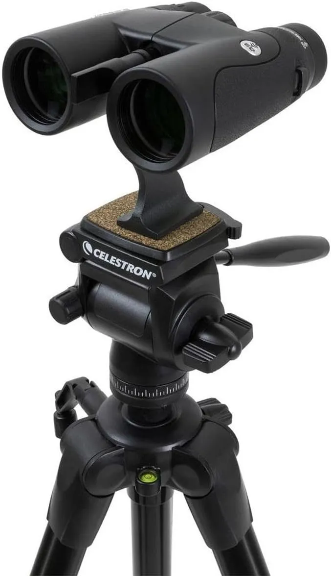 Celestron 93612 Ultima Pan Tilt Head Tripod for a Spotting Scope, Binocular or Camera