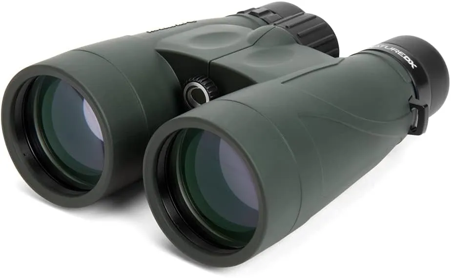 Celestron – Nature DX 12x56 Binoculars – Outdoor and Birding Binocular – Fully Multi-Coated with BaK-4 Prisms – Rubber Armored – Fog & Waterproof Binoculars – Top Pick Optics