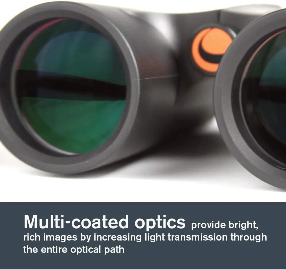 Celestron – Outland X 8x42 Binoculars – Waterproof & Fogproof – Binoculars for Adults – Multi-Coated Optics and BaK-4 Prisms – Protective Rubber Armoring