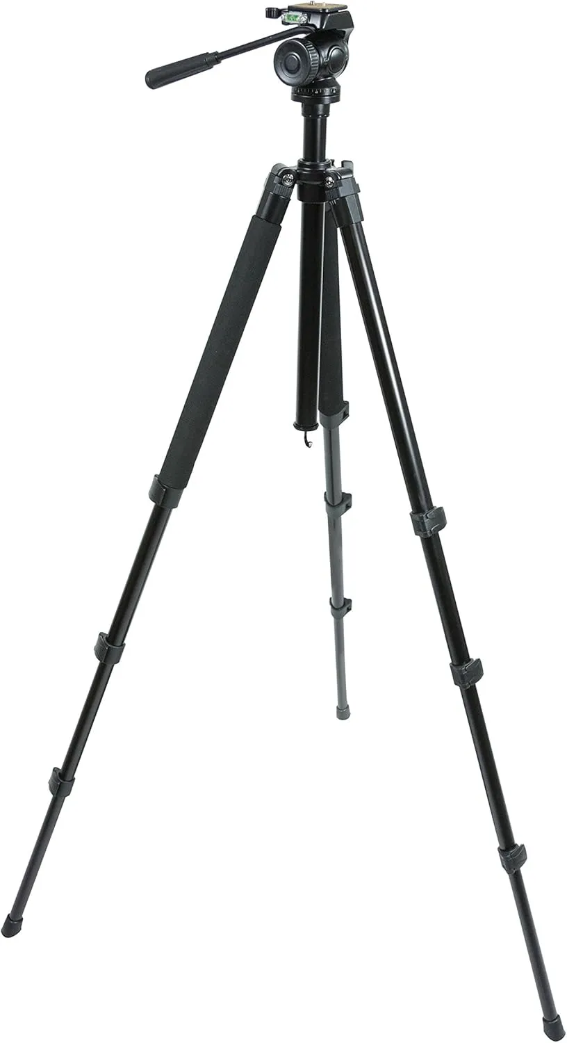 Celestron – TrailSeeker 65mm Angled Spotting Scope – Fully Multi-Coated XLT Optics – 16-48x Zoom Eyepiece – Waterproof & Fogproof – Rubber Armored and 82050 TrailSeeker Tripod (Black)