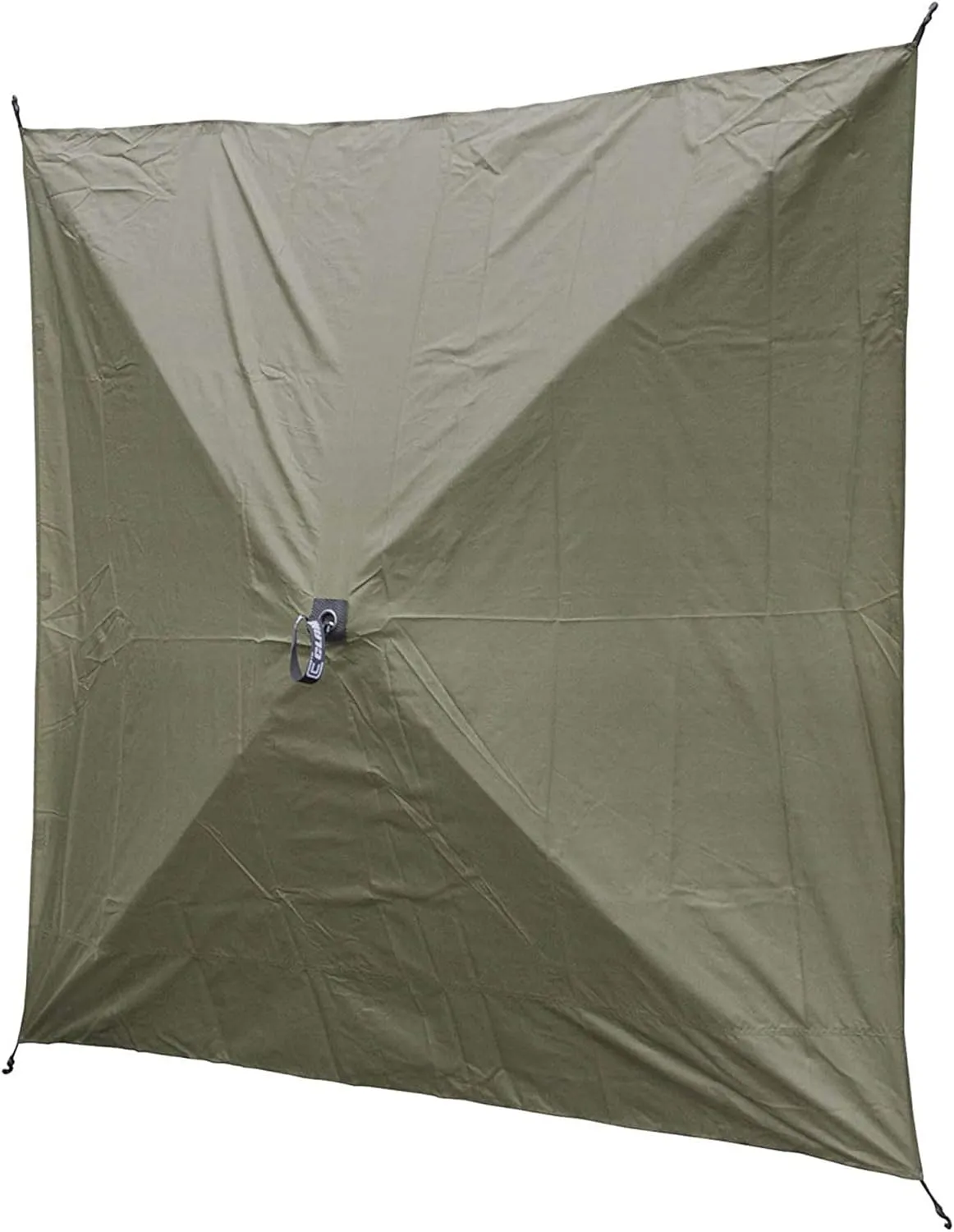 CLAM Quick Set Traveler 6x6Ft Portable Outdoor 4 Sided Canopy Shelter, Green/Tan   Clam Quick Set Screen Hub Tent, Accessory Only, Green (3 Pack)