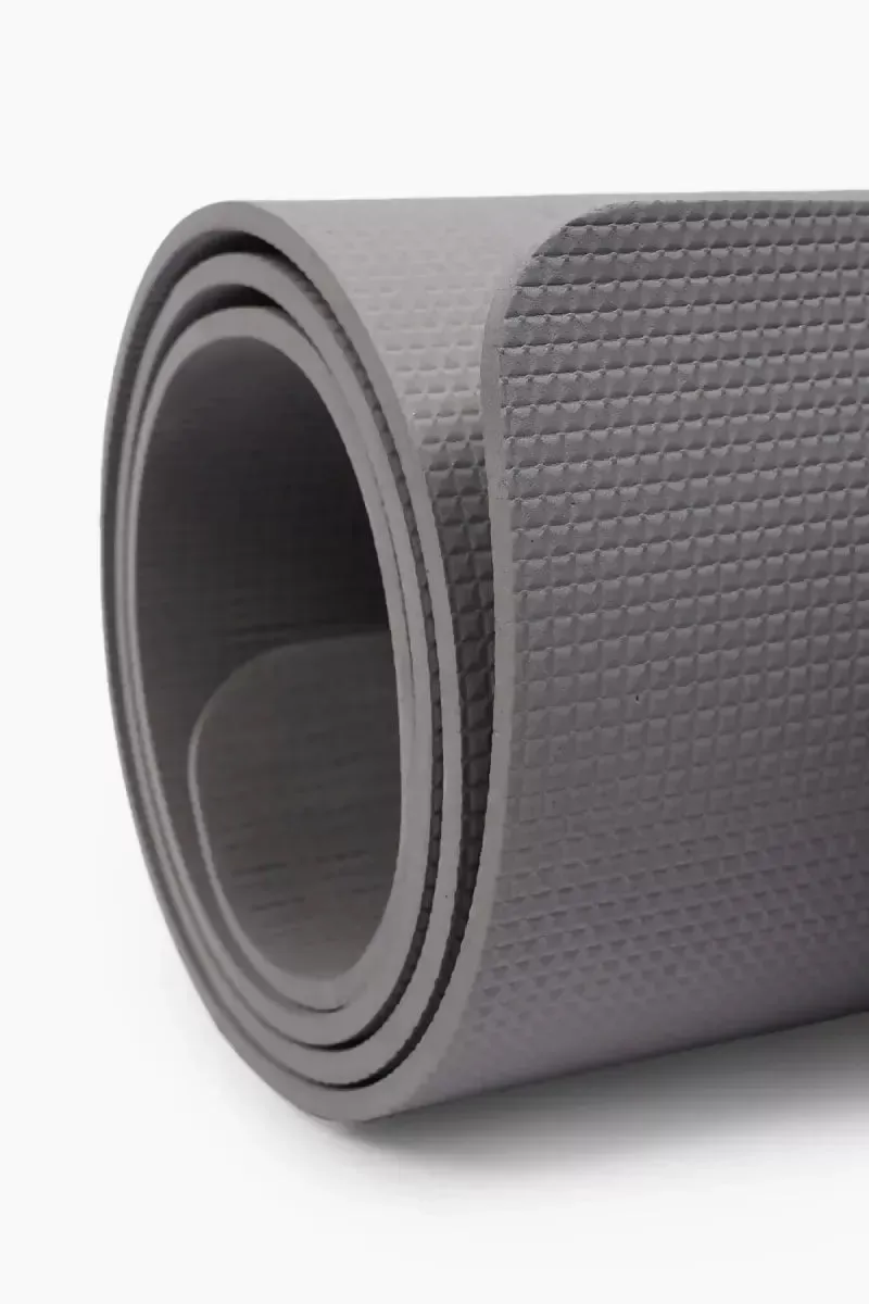 Classic Yoga Mat with 4 mm Thickness (Grey)