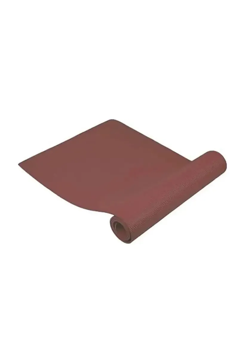 Classic Yoga Mat with 6 mm Thickness (Brown)