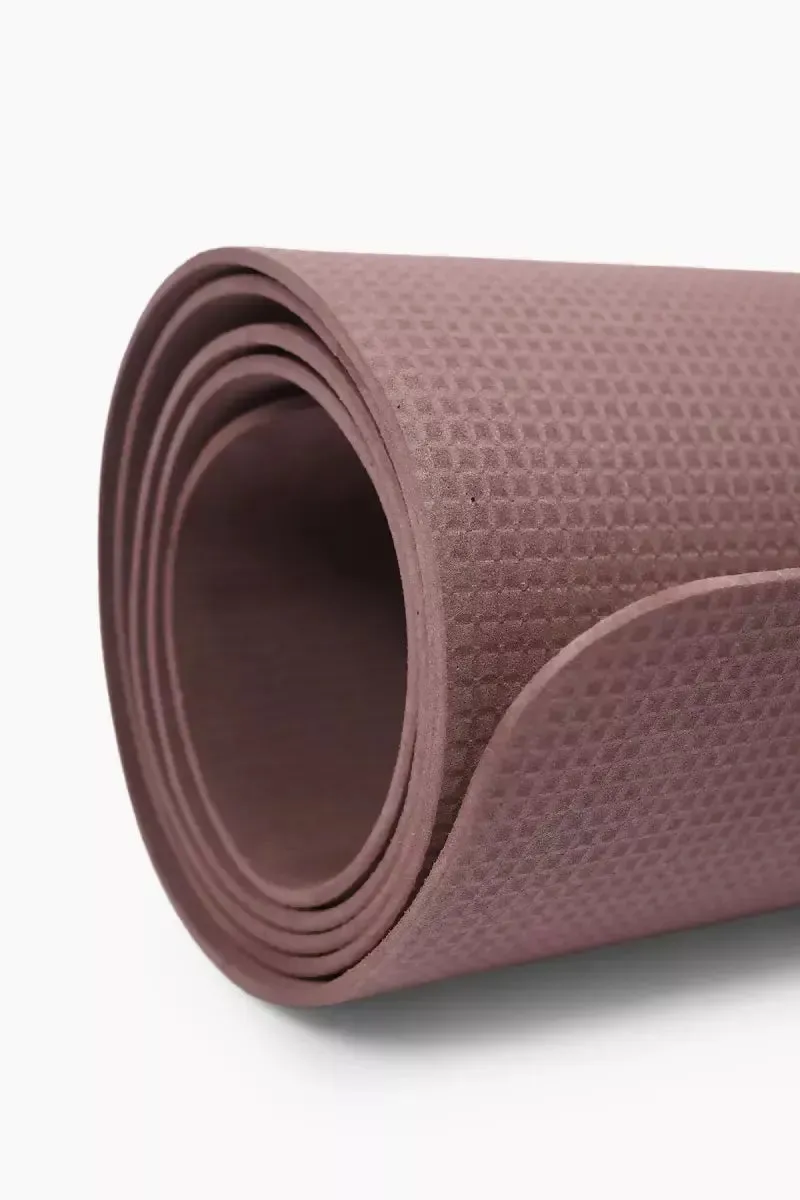 Classic Yoga Mat with 6 mm Thickness (Brown)