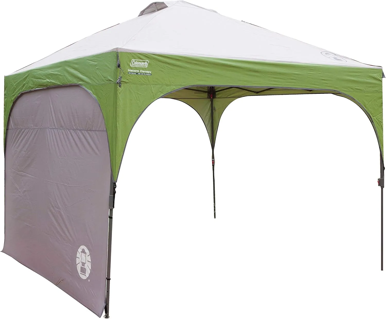 Coleman Sidewall Accessory for 10x10ft Pop-Up Canopy Sun Shelters Removable Shelter Wall to Block Sun Wind & Rain UPF 50  Protection