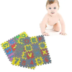 Colorful Puzzle Kid Educational Toy A-z Alphabet Letters Numeral Foam Mat