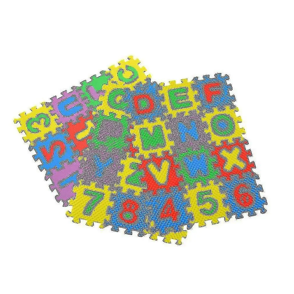 Colorful Puzzle Kid Educational Toy A-z Alphabet Letters Numeral Foam Mat