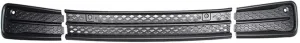 Compatible For VW ID.3 Bug Proof Net Anti Dust Proof Inner Vent Grille Cover Clean Net Lower Bumper Insect-Proof Net Car Accessories(Carbon Matte)