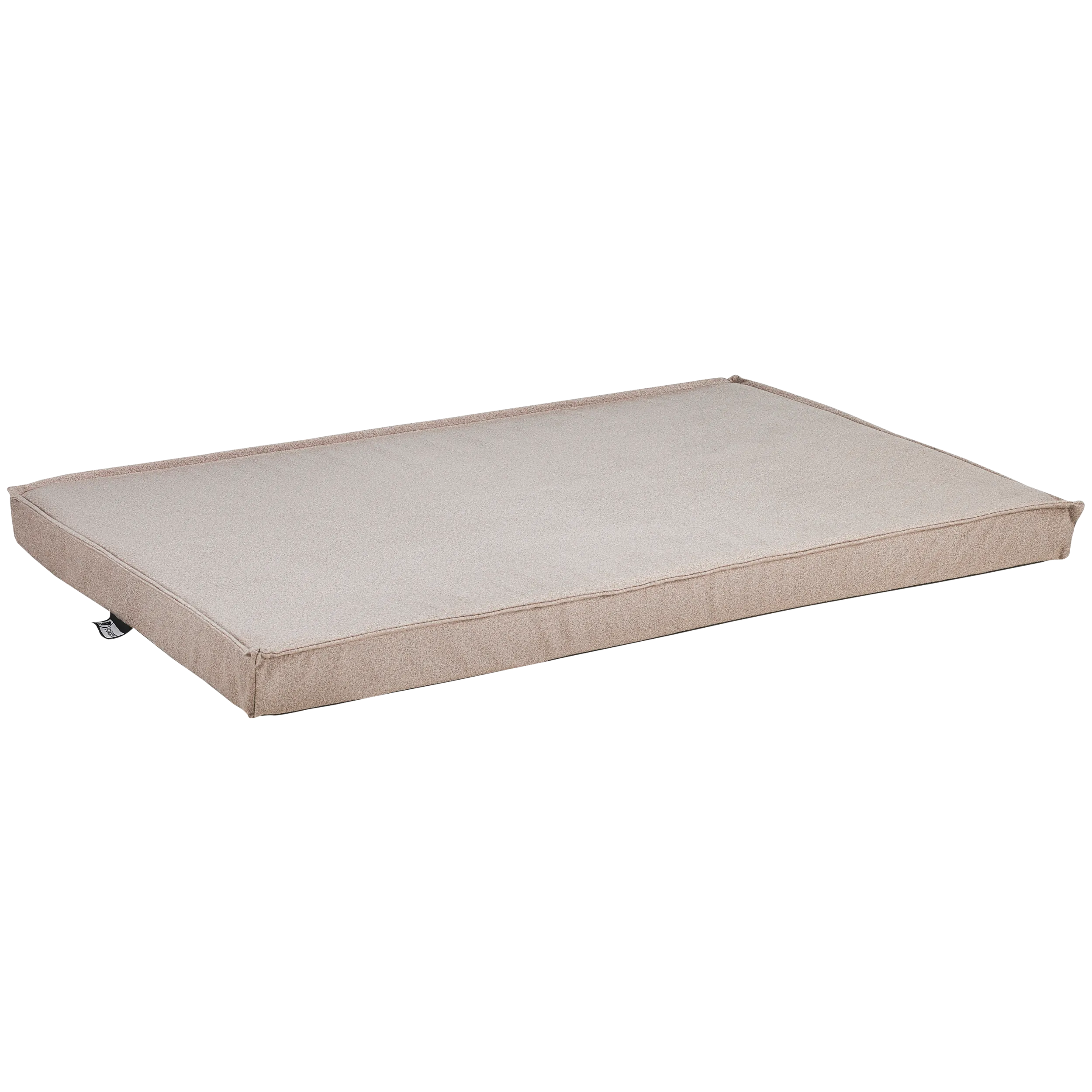 Cool Gel Memory Foam Mat | Sandstone Flanella Microvelvet