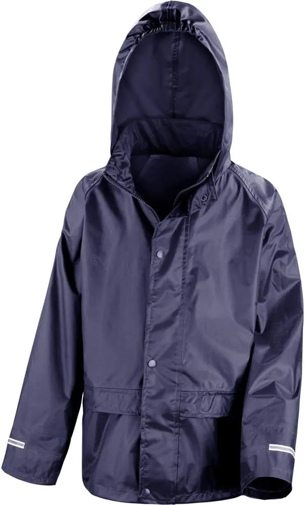 Core Childrens/Kids Unisex Junior Rain Suit Jacket And Trousers Set