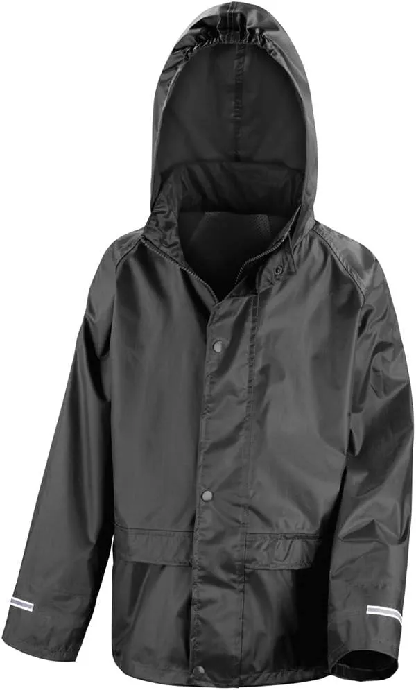 Core Childrens/Kids Unisex Junior Rain Suit Jacket And Trousers Set