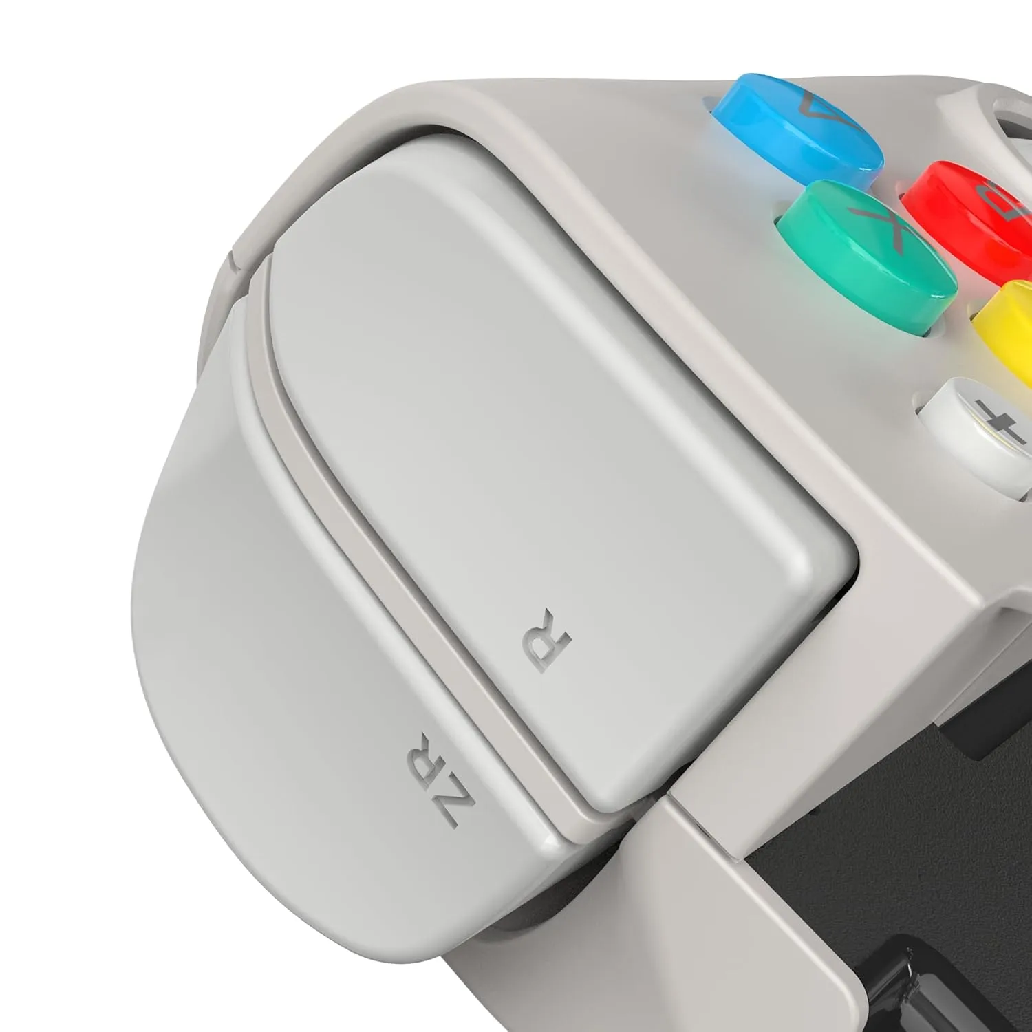 CRKD Nitro Deck - Professional Handheld Deck with Zero Stick Drift for Nintendo Switch and Switch OLED (PAL Grey - Nostalgia Collection)